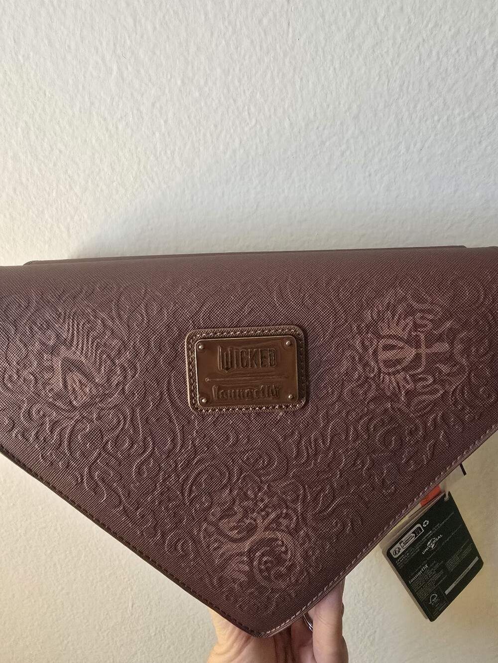 WICKED Grimmerie Loungefly Crossbody Bag - Picture 2 of 8